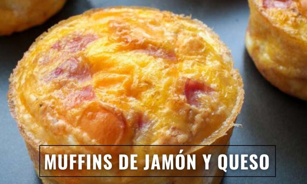 Muffins de Jamón y Queso