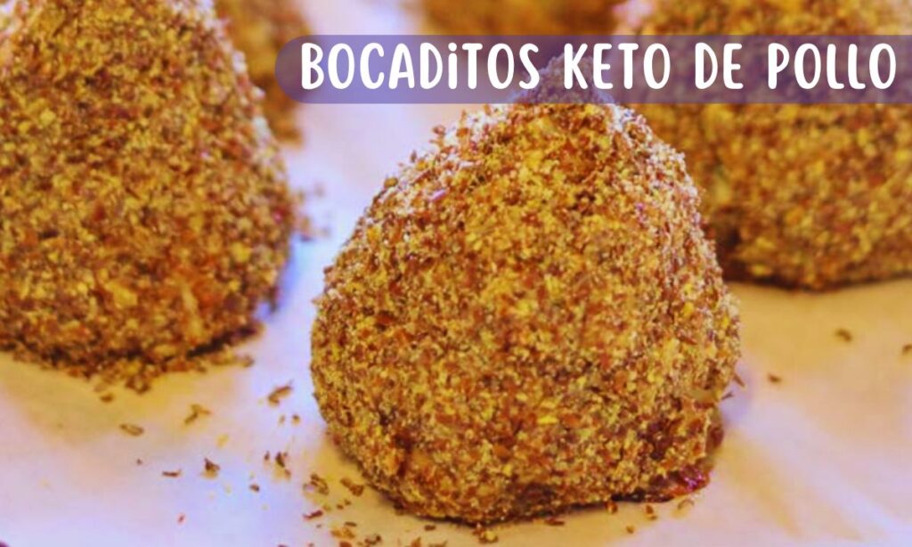 Bocaditos Keto de Pollo