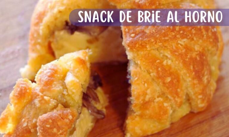 Snack de Brie al Horno