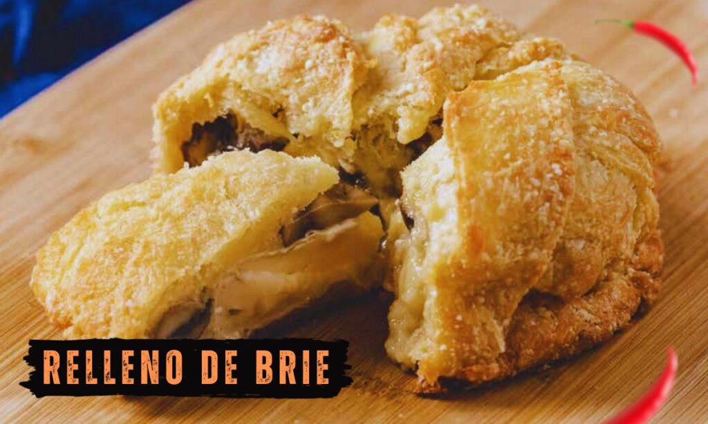 Pan Relleno de Brie KETO, sin harina