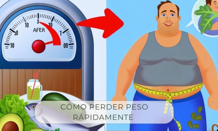 Cómo perder peso rápidamente