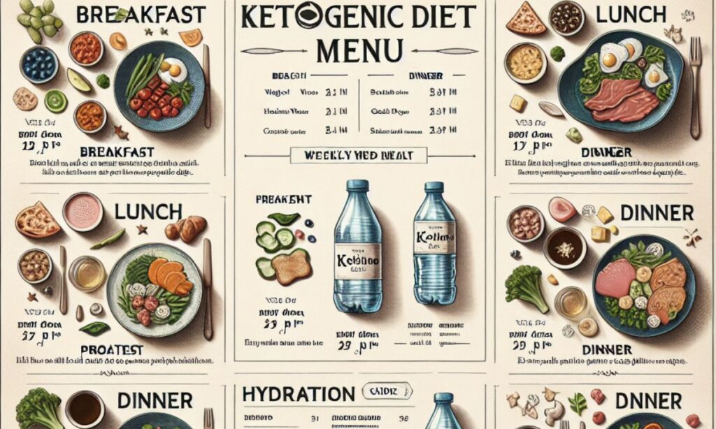 Menú Semanal de Dieta Cetogénica para una Pérdida de Peso Efectiva