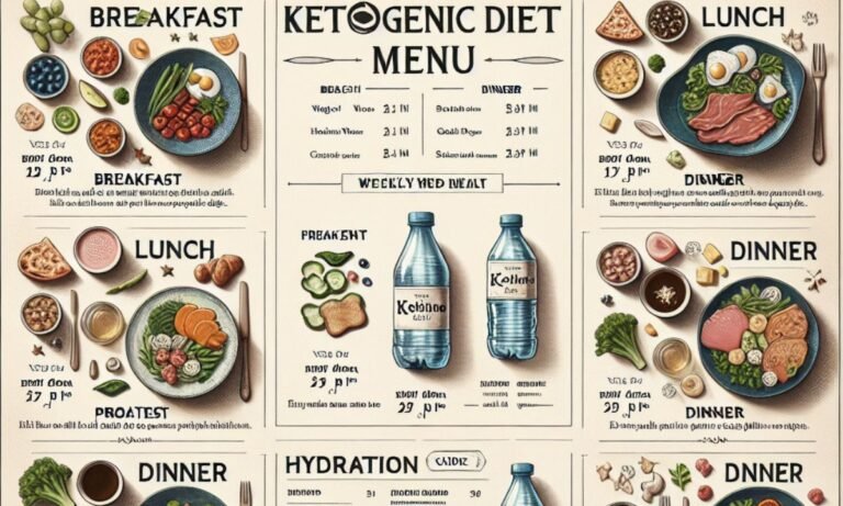 Menú Semanal de Dieta Cetogénica para una Pérdida de Peso Efectiva