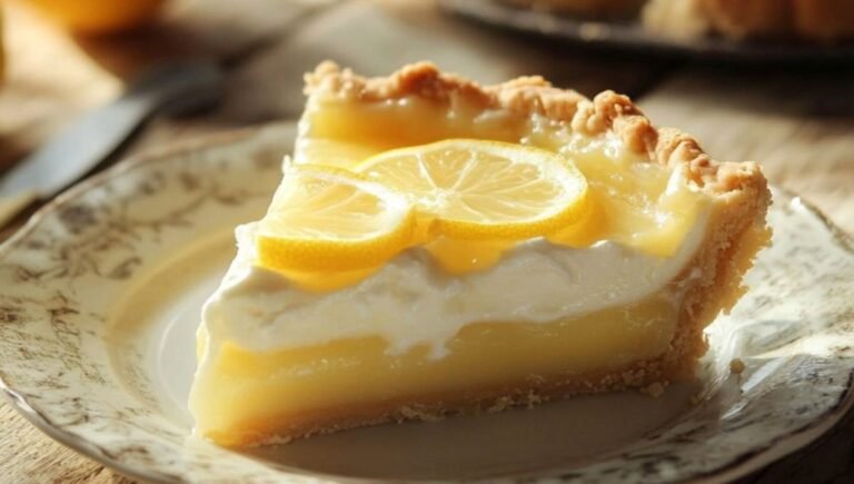 Delicioso Lemon Pie con Ingredientes Saludables