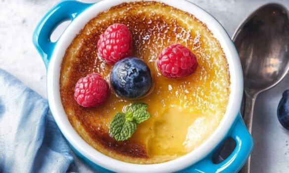 Creme Brulee Postre saludable sin renunciar al sabor